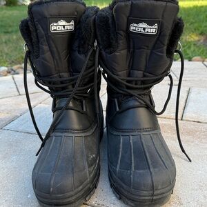 Polar Black Winter Boots